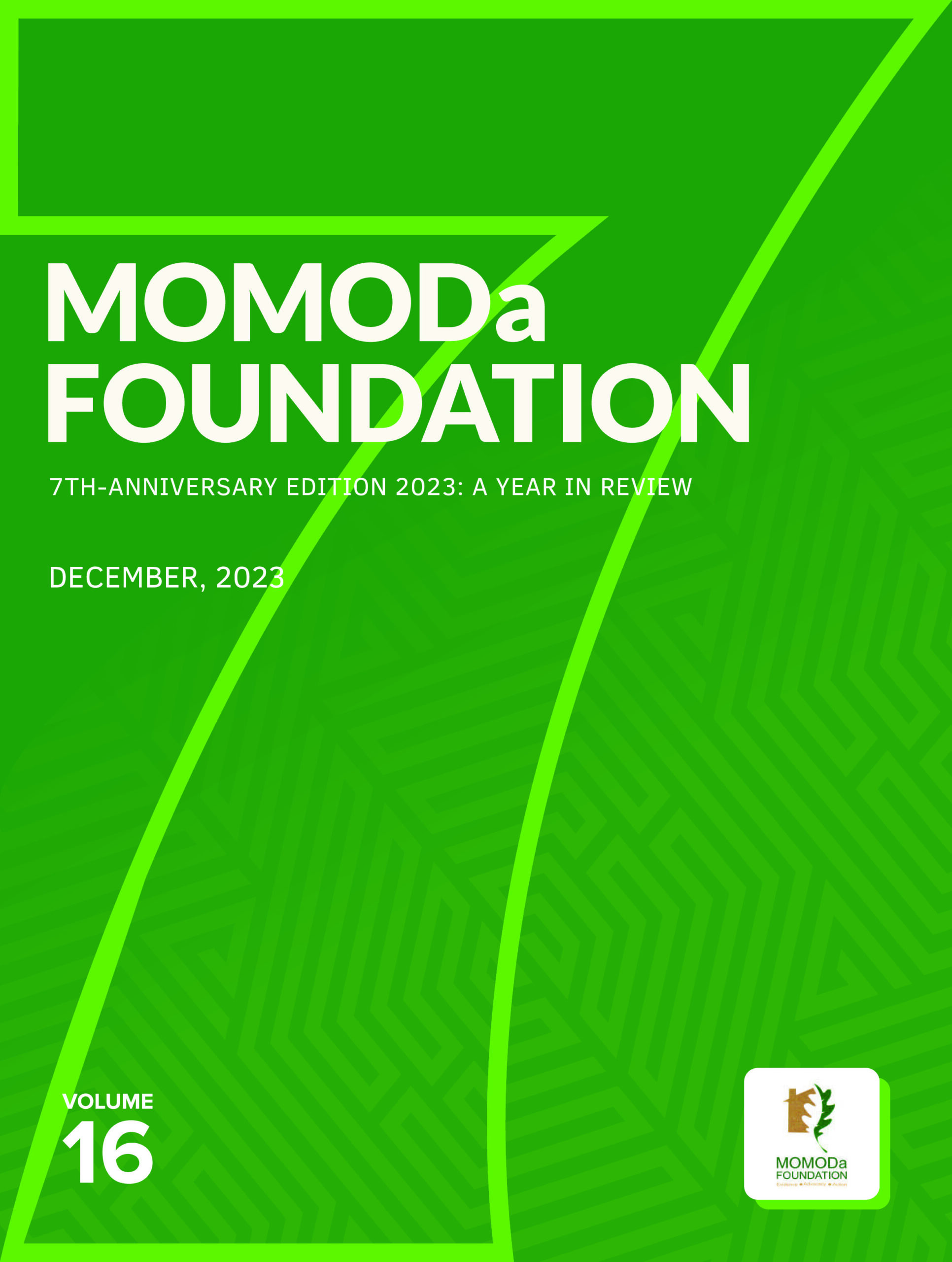 MOMODa FOUNDATION Newsletter 7th Anniversary Edition 2023(16th Volume)