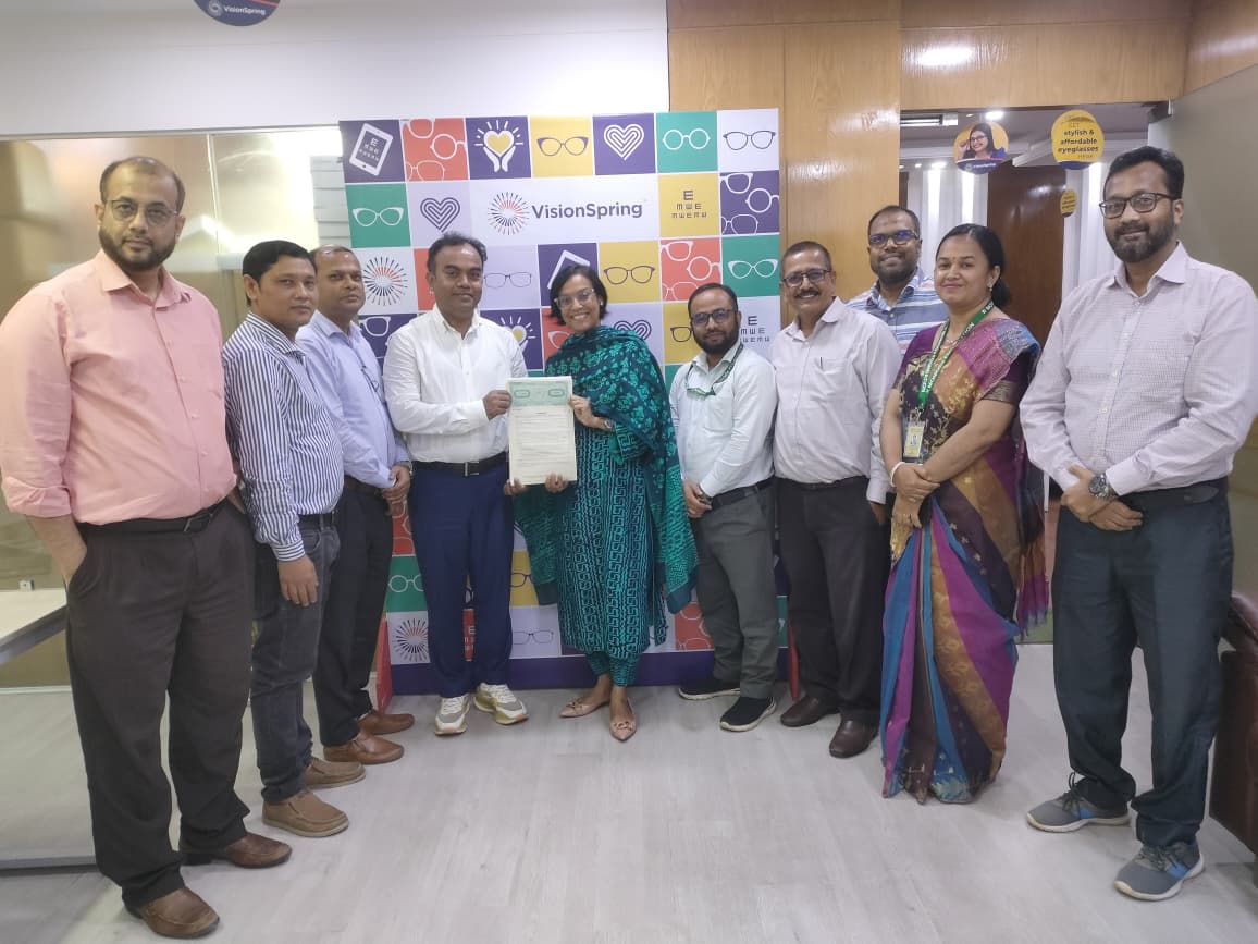 MoU Signing Ceremony || Between MOMODa FOUNDATION & VisionSpring