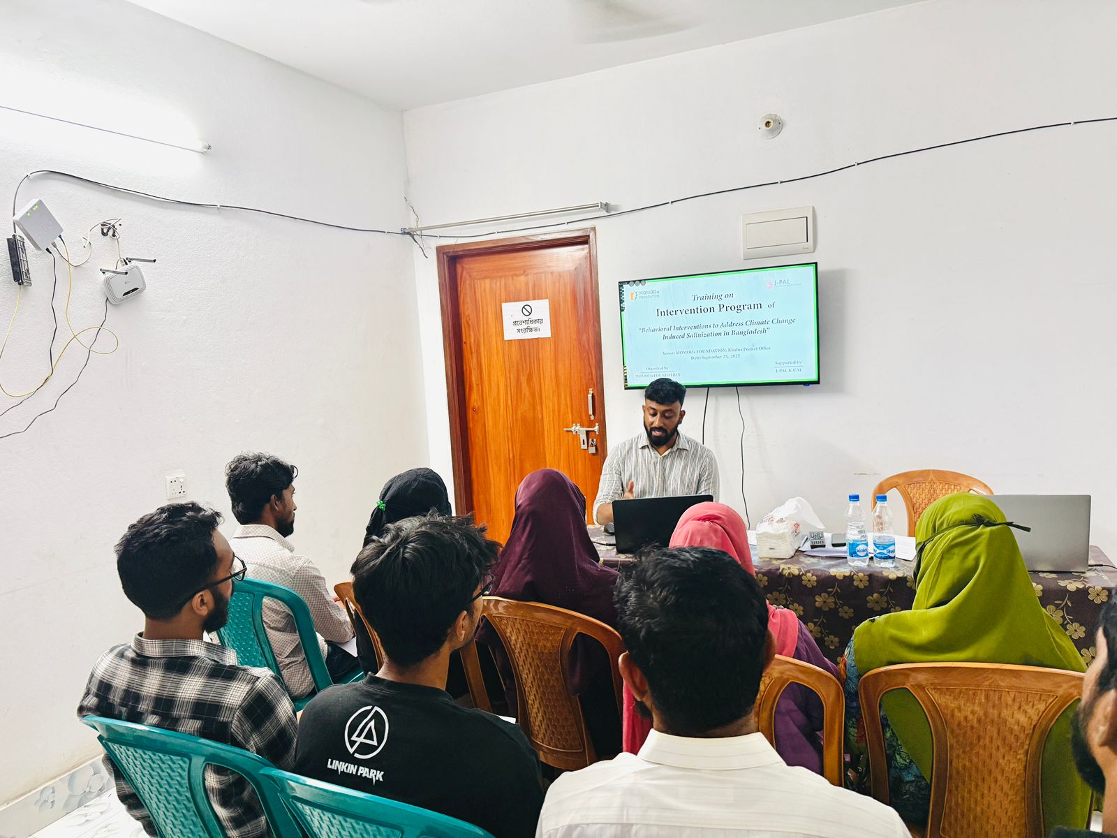 MOMODa FOUNDATION is pleased to announce that the Training for CCIS (Climate Change Induced Salinization) intervention in Khulna is currently underway.