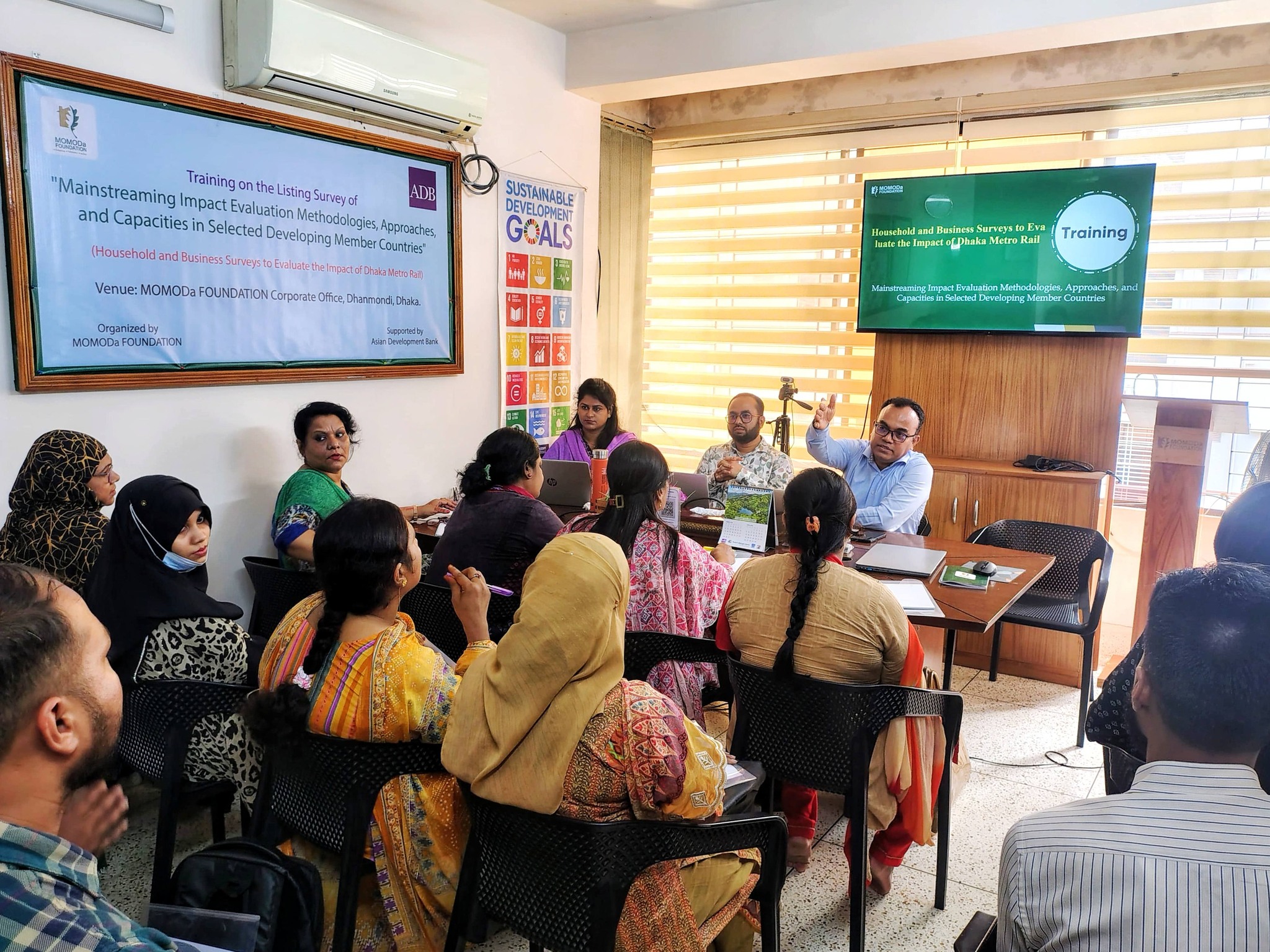 Day-01: Training on Listing Survey of “Mainstreaming Impact Evaluation Methodologies, Approaches, and Capacities in Selected Developing Member Countries”