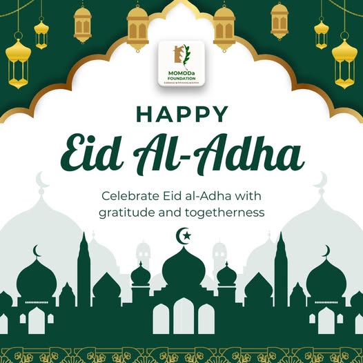 Eid Mubarak from MOMODa FOUNDATION!