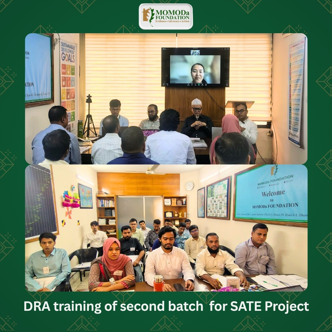 MOMODa FOUNDATION commenced the 5-day Training of District Research Assistants (DRAs) for the second batch of the project “Situation Analysis of Technology in Education (SATE)”.